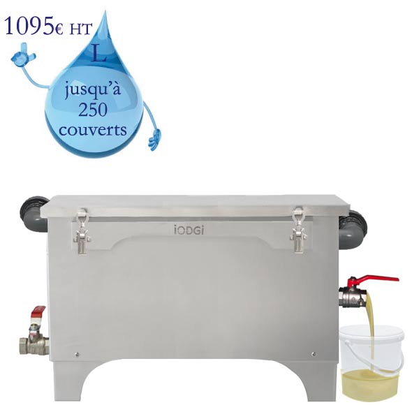 Prix bac à graisse iODGi - L- 250 couverts